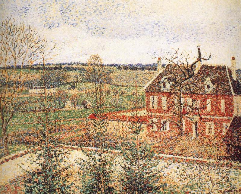 Deaf woman's home, Camille Pissarro